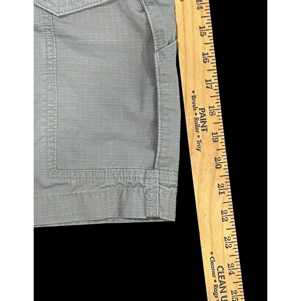 Carhartt Force Broxton Cargo Short Mens 34 Gray Relaxed Fit Ripstop Fabric - Picture 8 of 10
